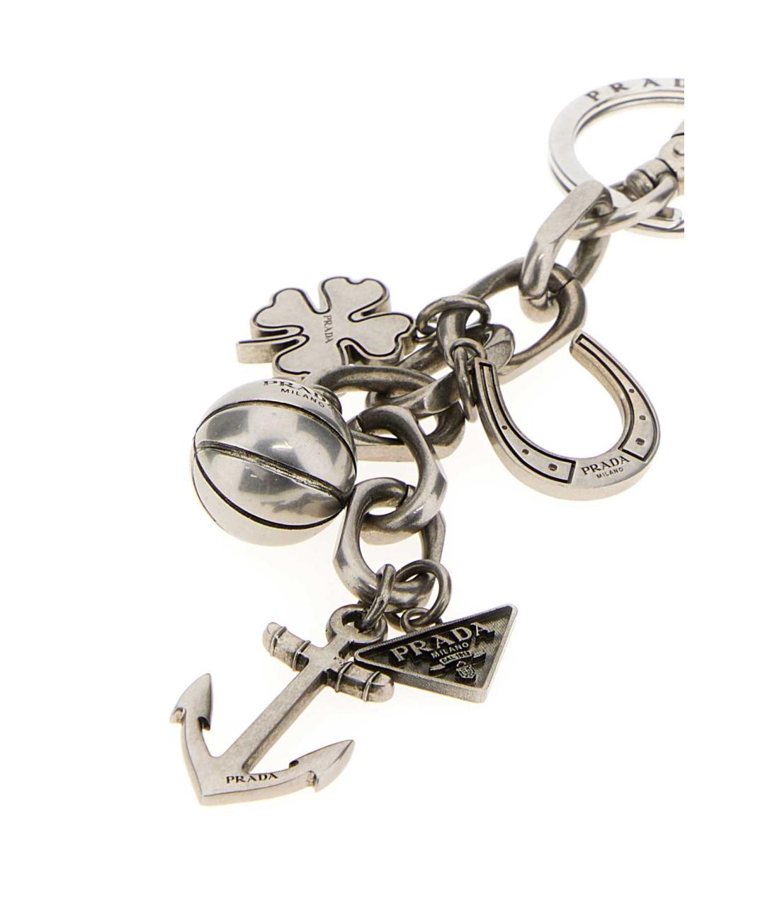 PRADA Серебрянный брелок, фото 3