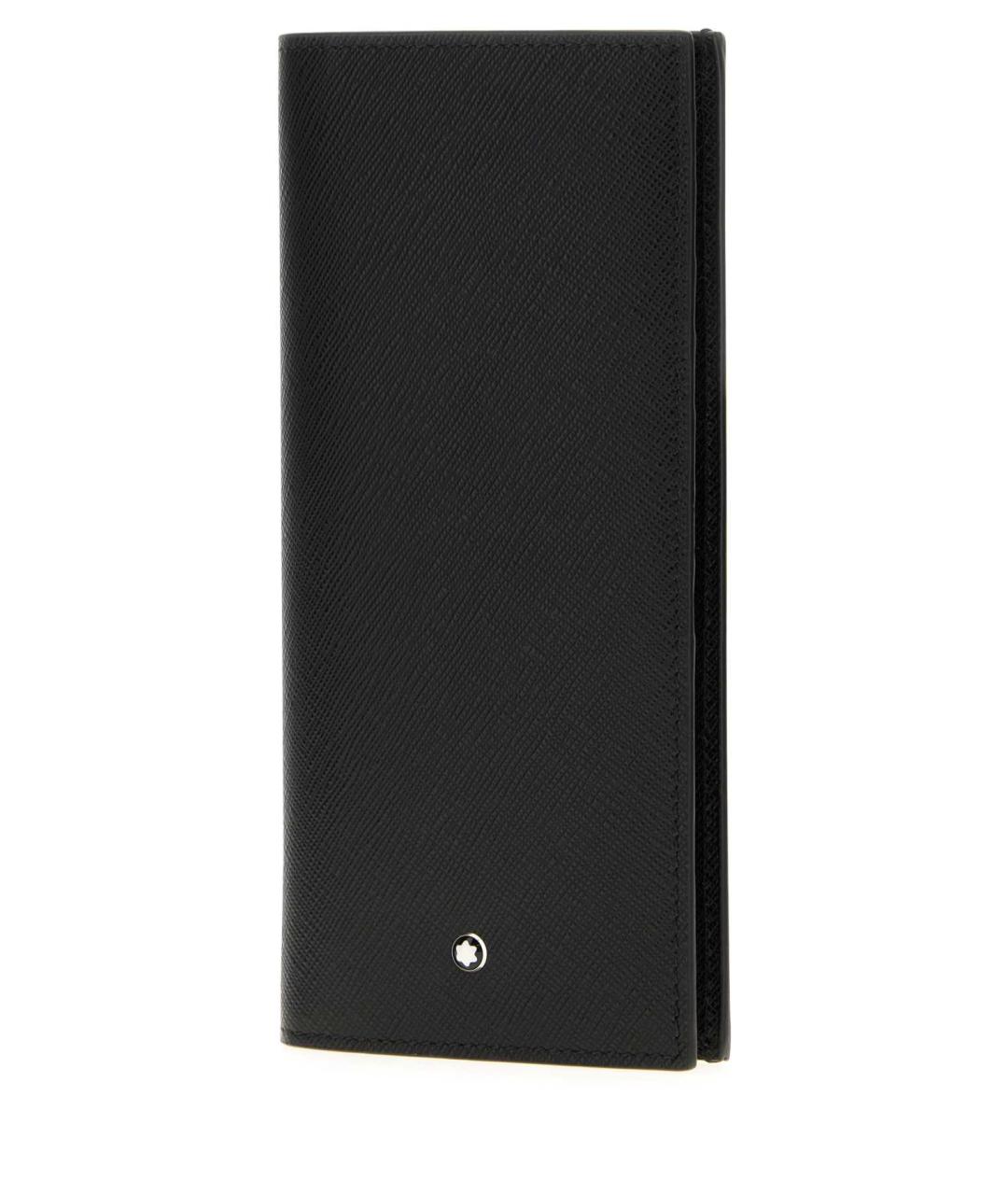 MONTBLANC Черный кошелек, фото 2
