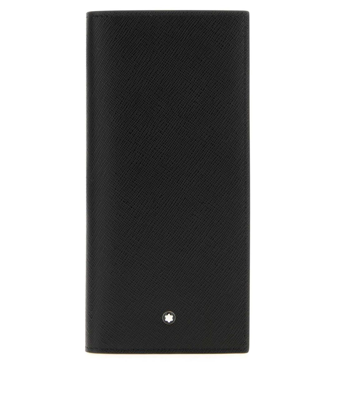 MONTBLANC Черный кошелек, фото 1