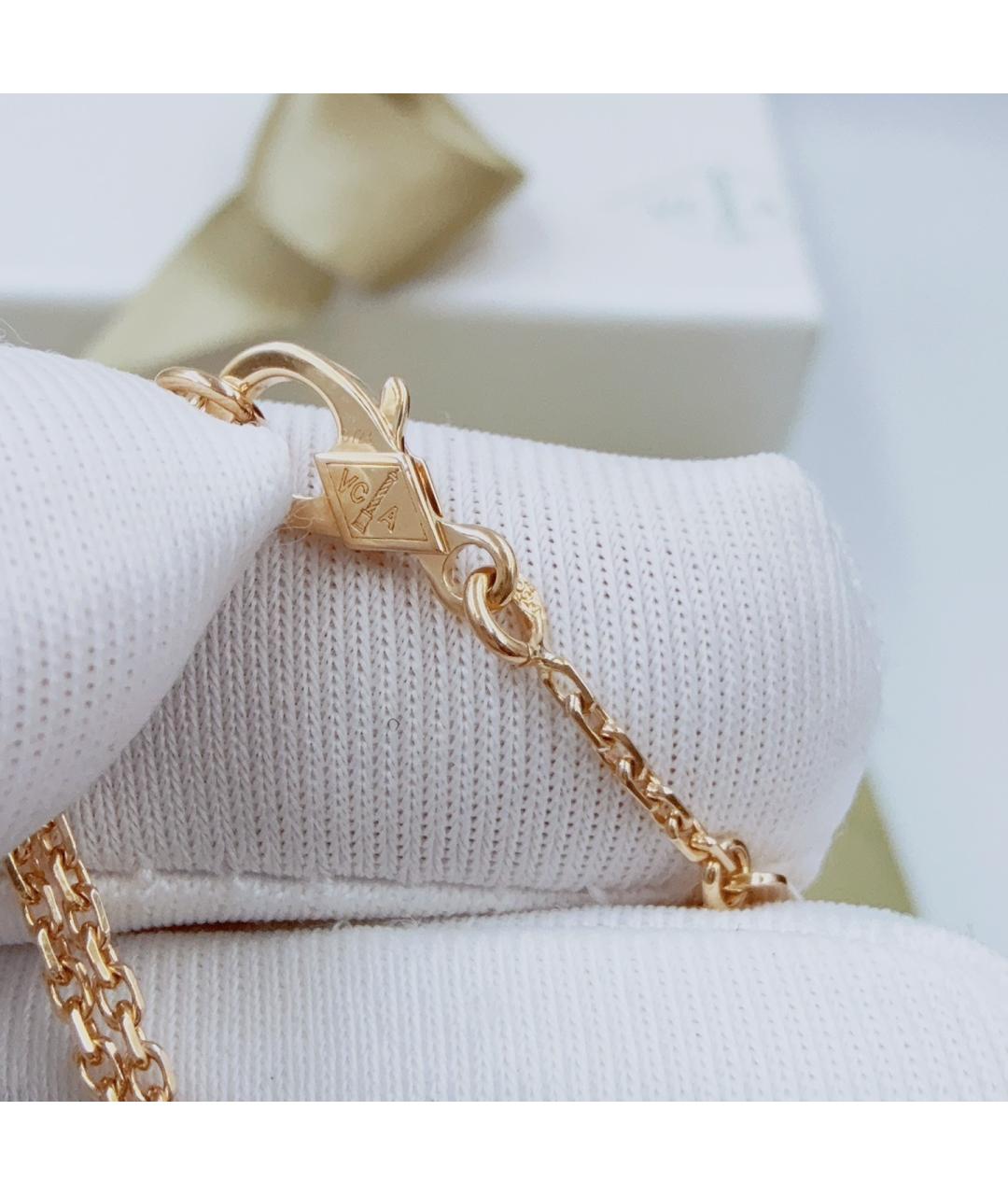 VAN CLEEF & ARPELS Черная подвеска из желтого золота, фото 5