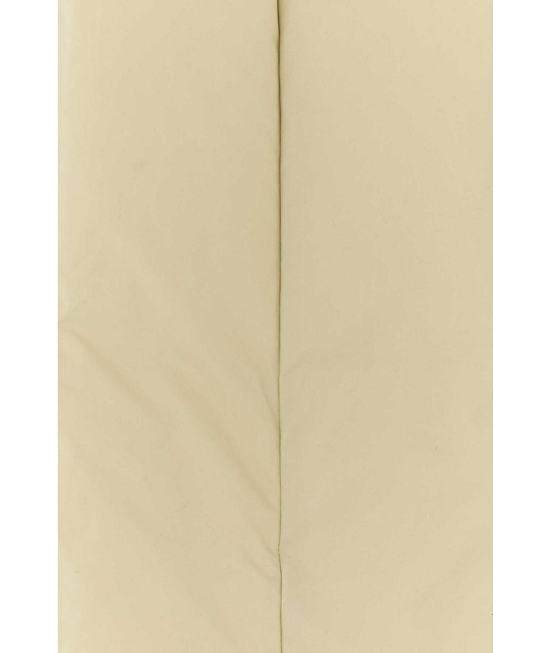 JIL SANDER Бежевый шарф, фото 3