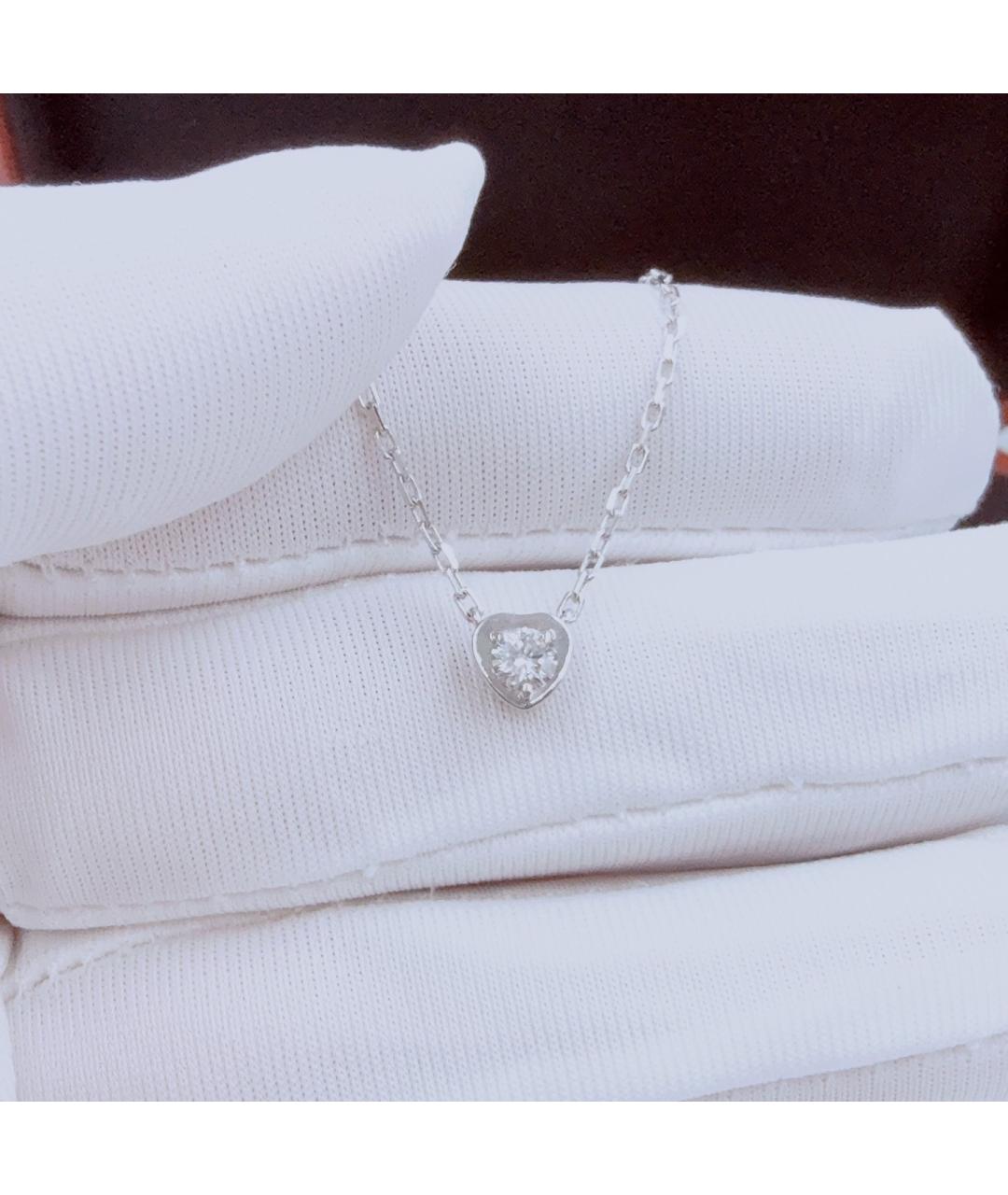 CARTIER Белая подвеска из белого золота, фото 3