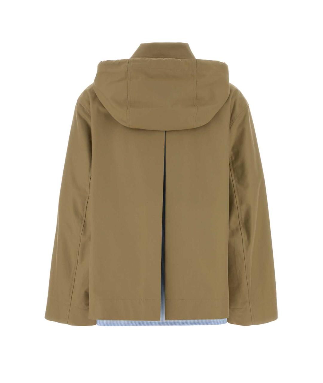 LOEWE Зеленая хлопковая куртка, фото 2