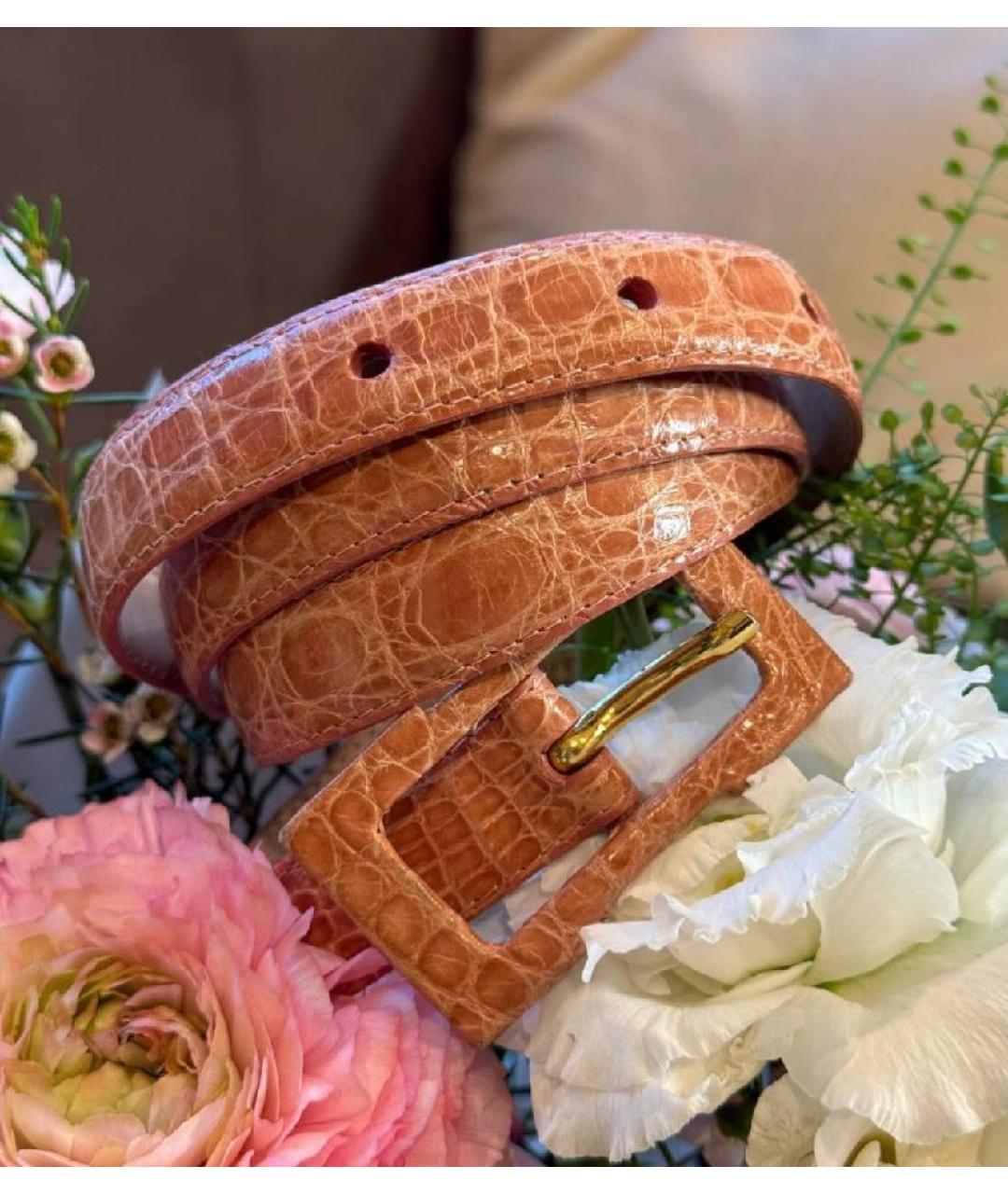 NANCY GONZALEZ Ремень из экзотической кожи, фото 6