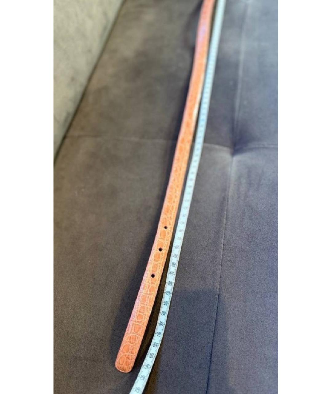 NANCY GONZALEZ Ремень из экзотической кожи, фото 4