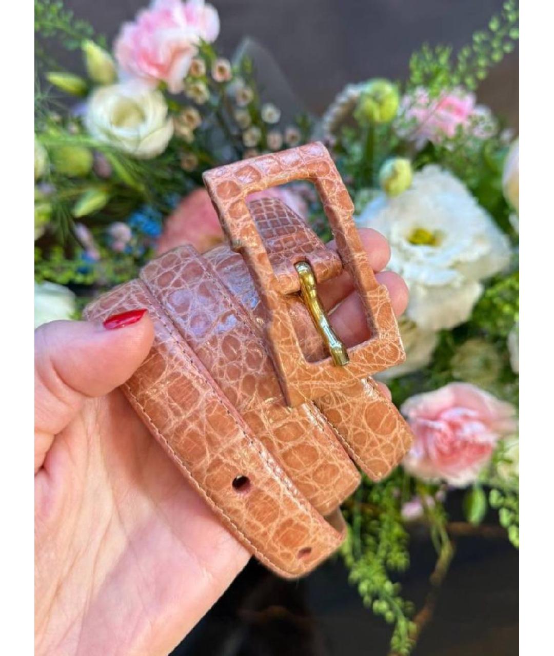 NANCY GONZALEZ Ремень из экзотической кожи, фото 2