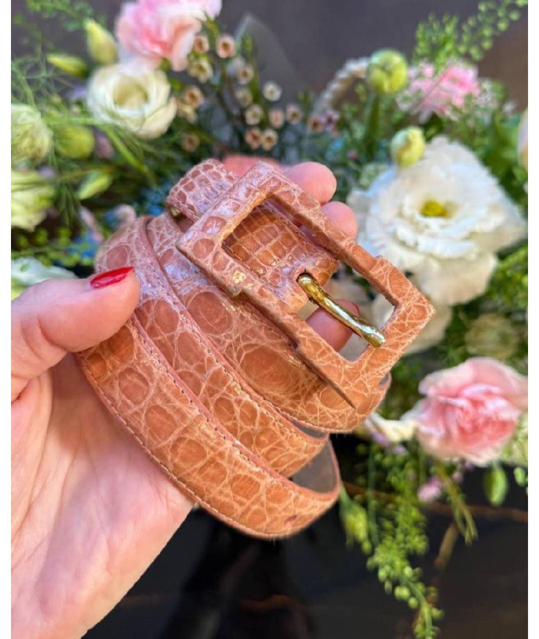 NANCY GONZALEZ Ремень из экзотической кожи, фото 7