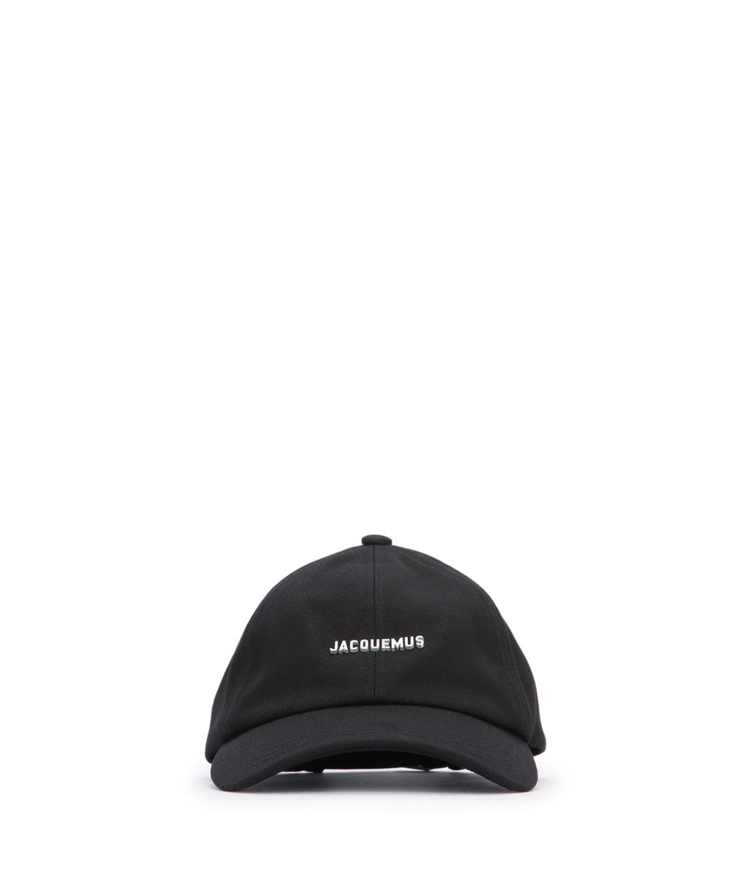 JACQUEMUS Черная хлопковая панама, фото 1
