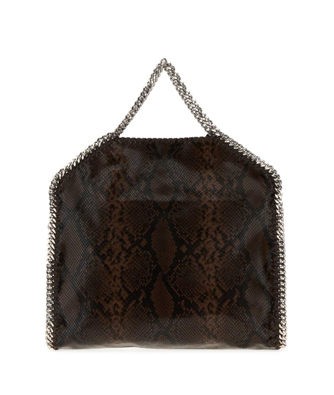 STELLA MCCARTNEY Коричневая сумка тоут из искусственной кожи, фото 3