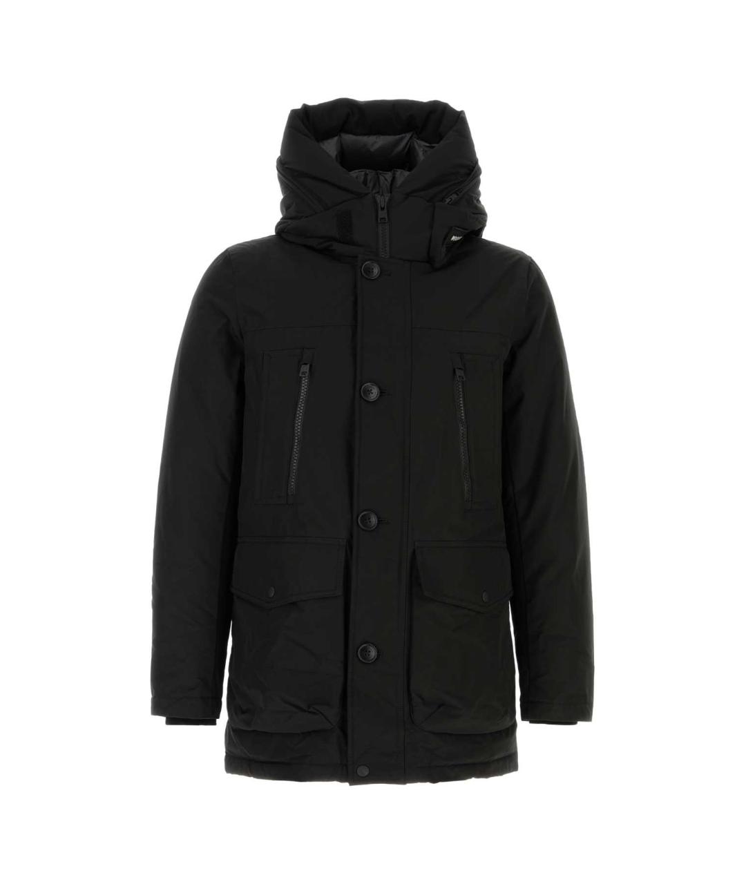 WOOLRICH Черная парка, фото 1