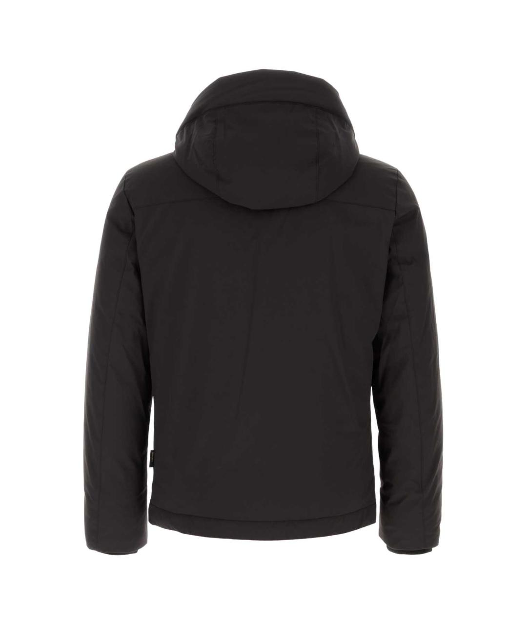 WOOLRICH Черная полиамидовая куртка, фото 2