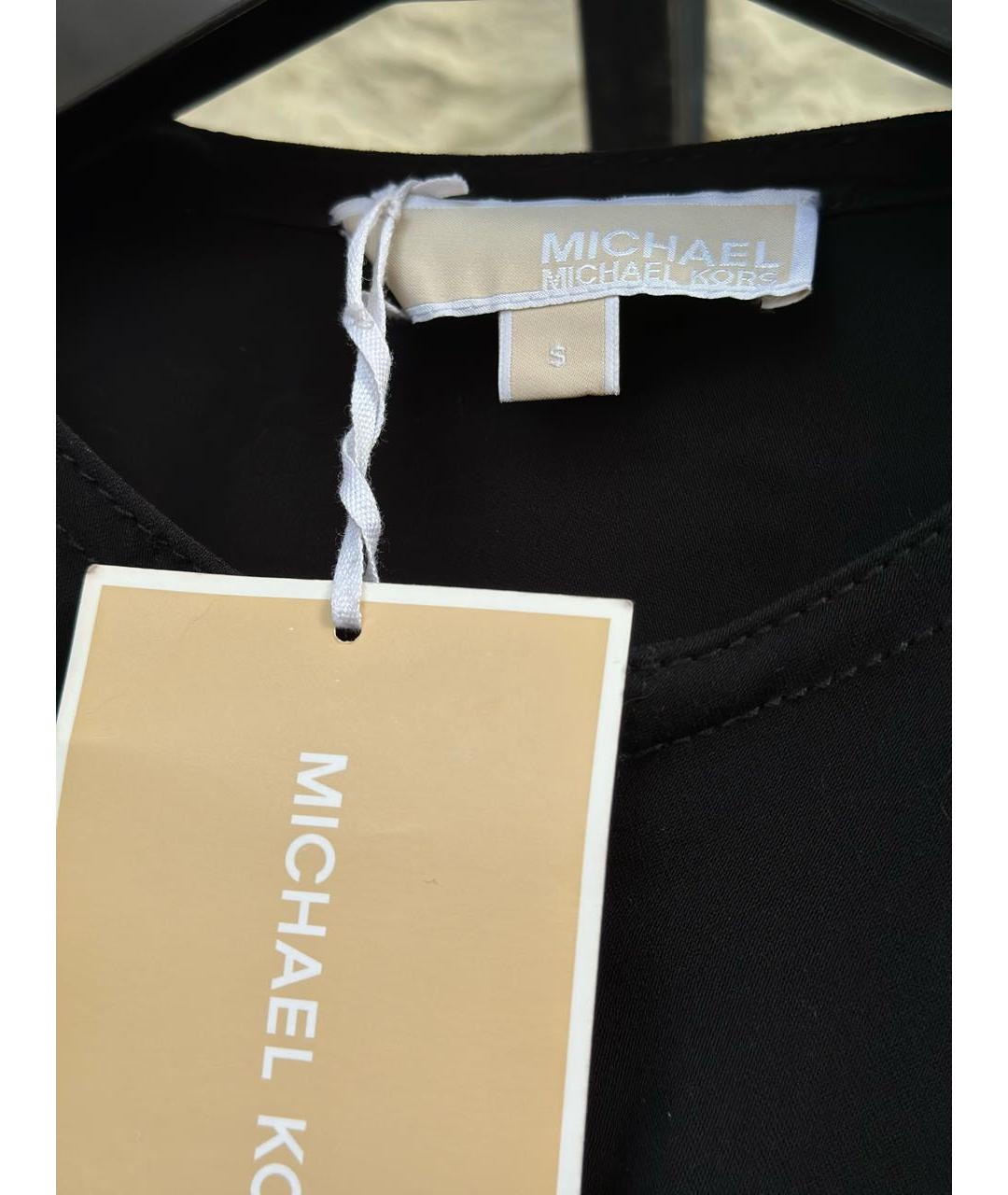 MICHAEL KORS Черный полиэстеровый комбинезон, фото 3