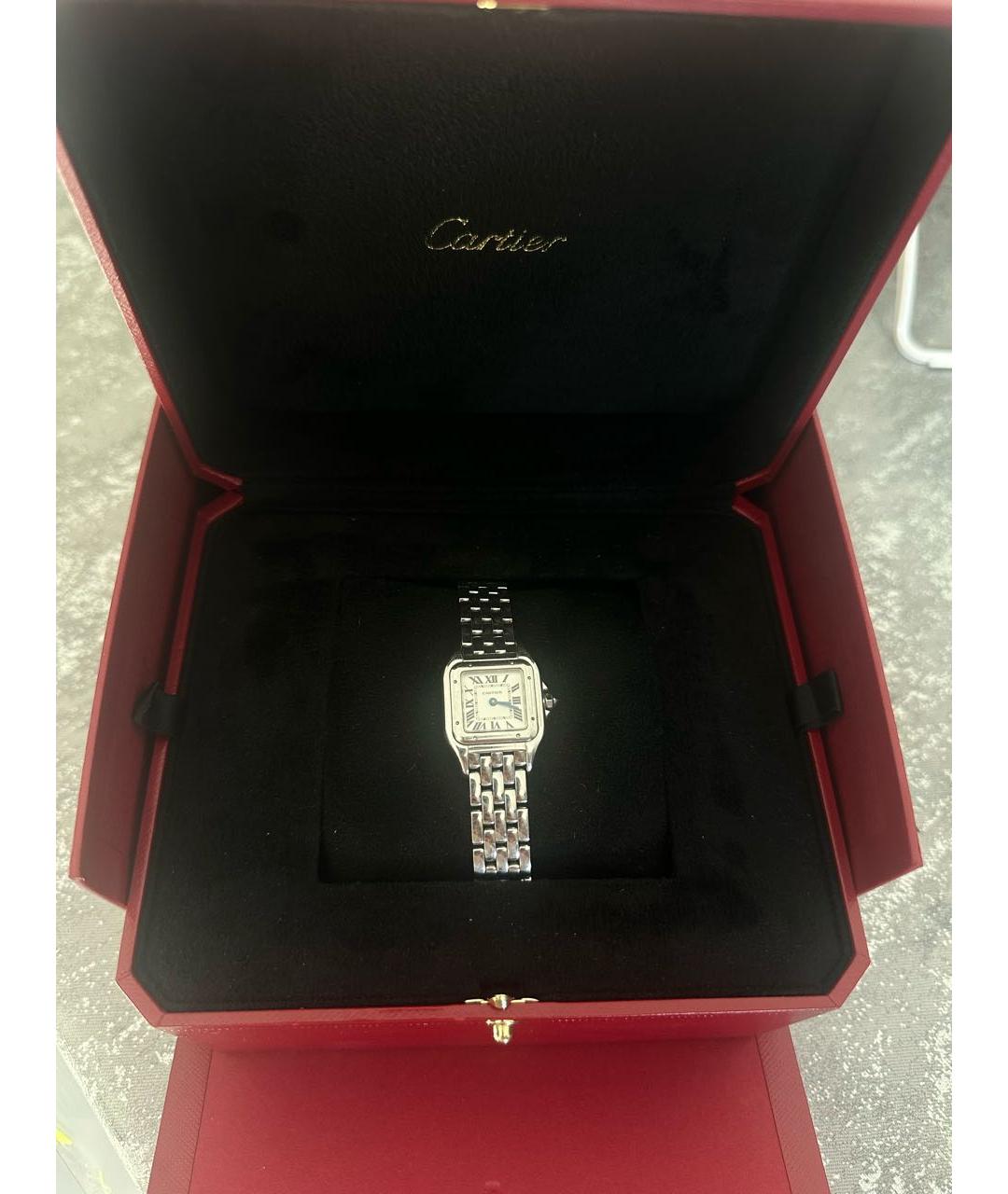 CARTIER Серебряные серебряные часы, фото 2
