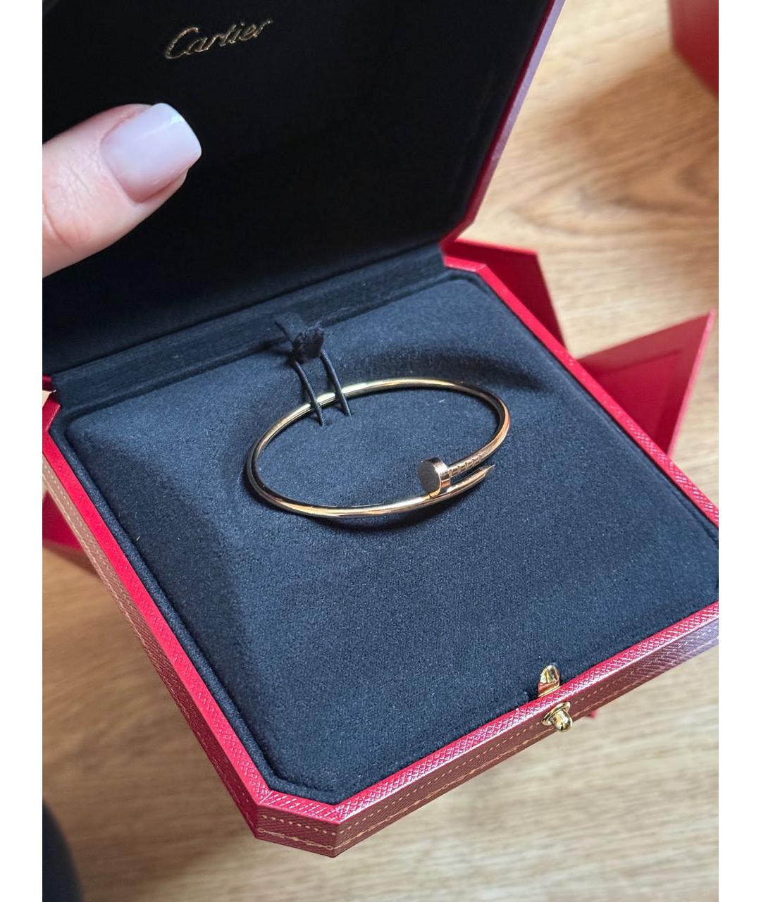 CARTIER Золотой браслет из розового золота, фото 4