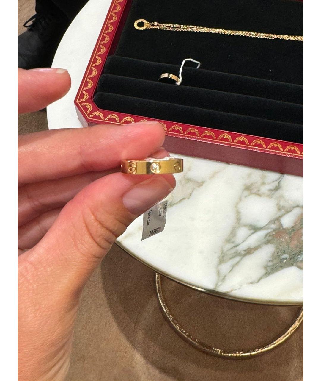 CARTIER Золотое кольцо из желтого золота, фото 4