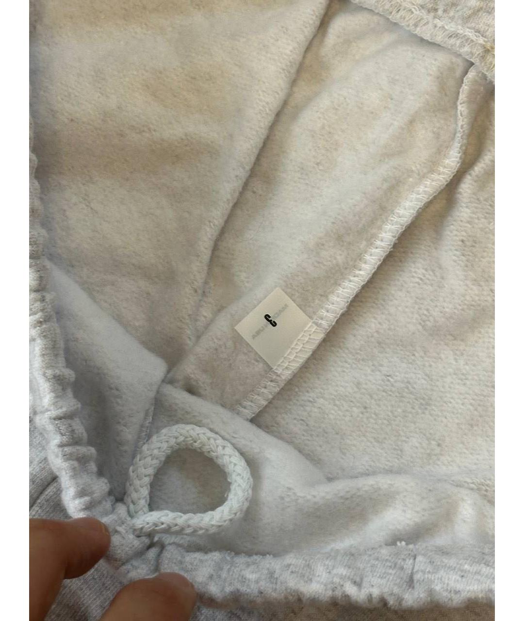 YEEZY Серые хлопковые повседневные брюки, фото 3