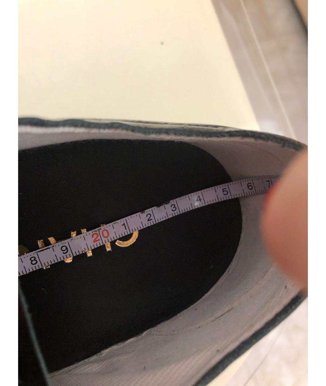 CHANEL Черные кеды, фото 5