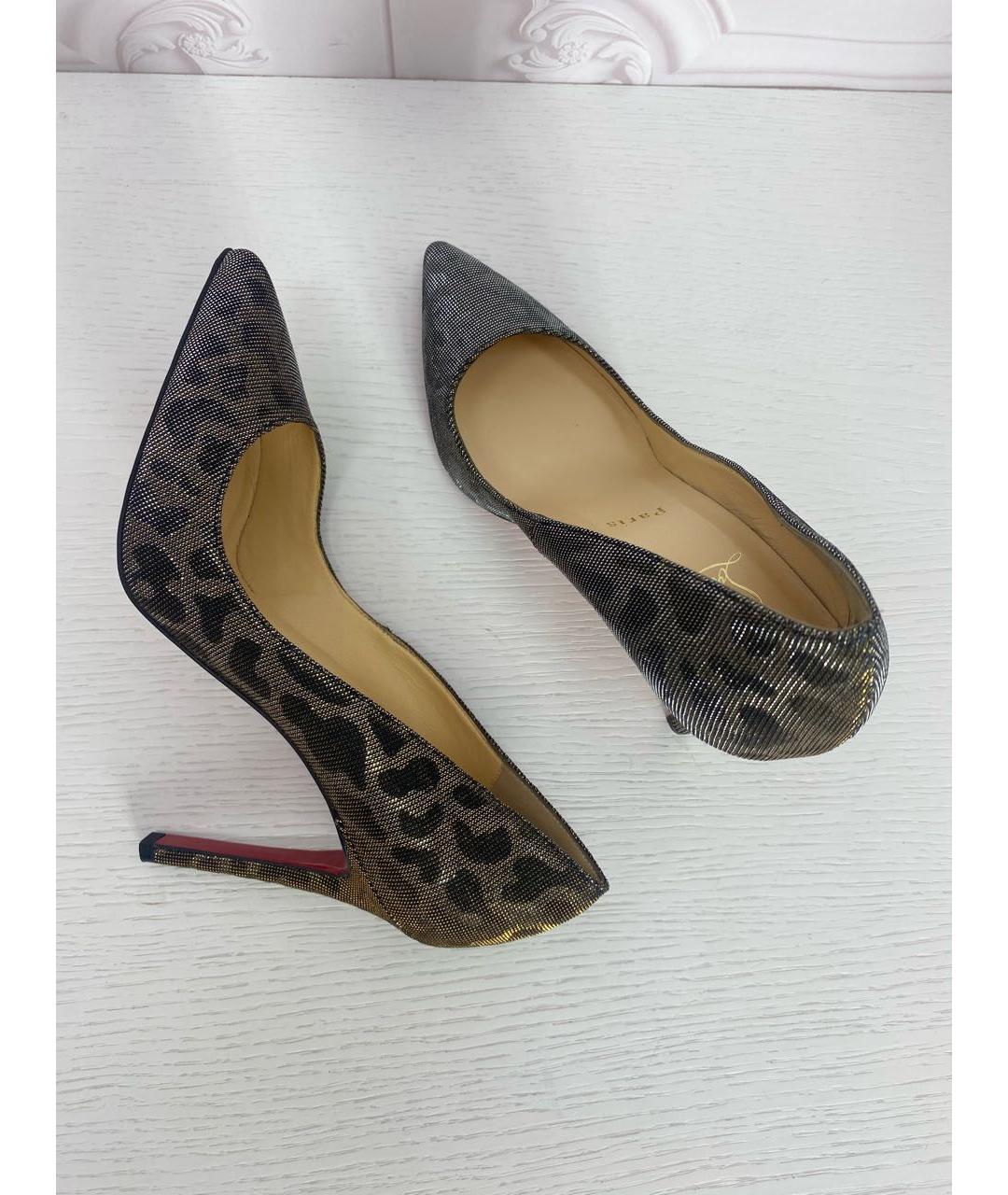CHRISTIAN LOUBOUTIN Кожаные туфли, фото 3