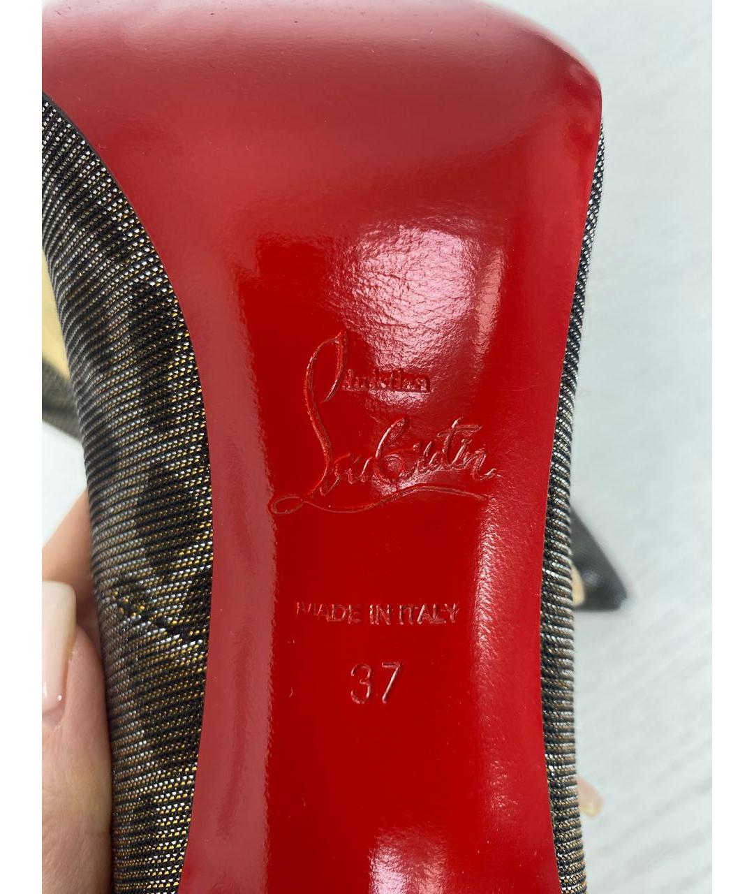 CHRISTIAN LOUBOUTIN Кожаные туфли, фото 7