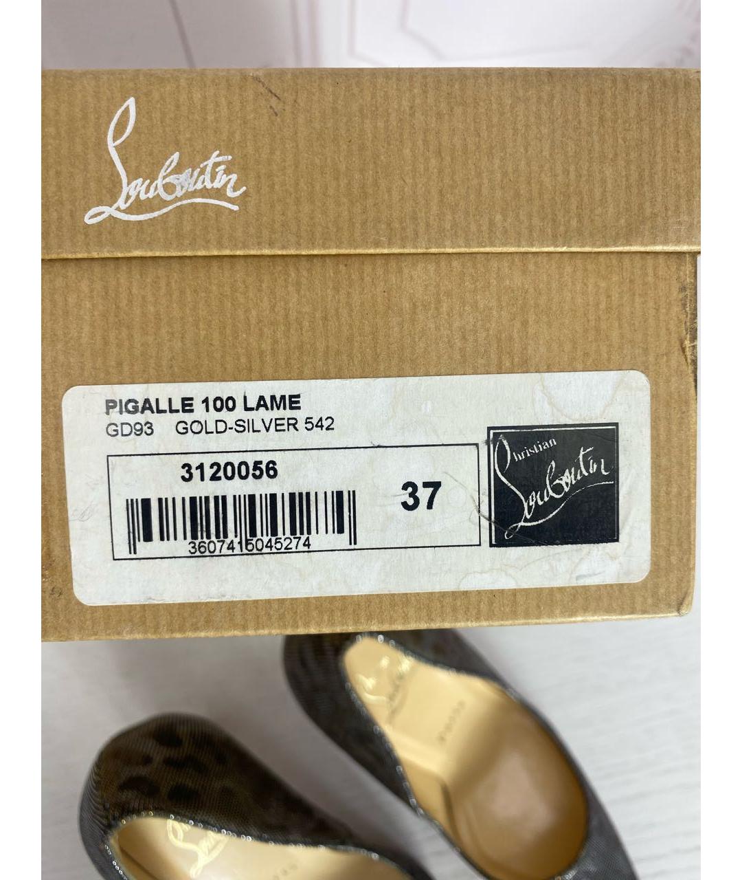 CHRISTIAN LOUBOUTIN Кожаные туфли, фото 8