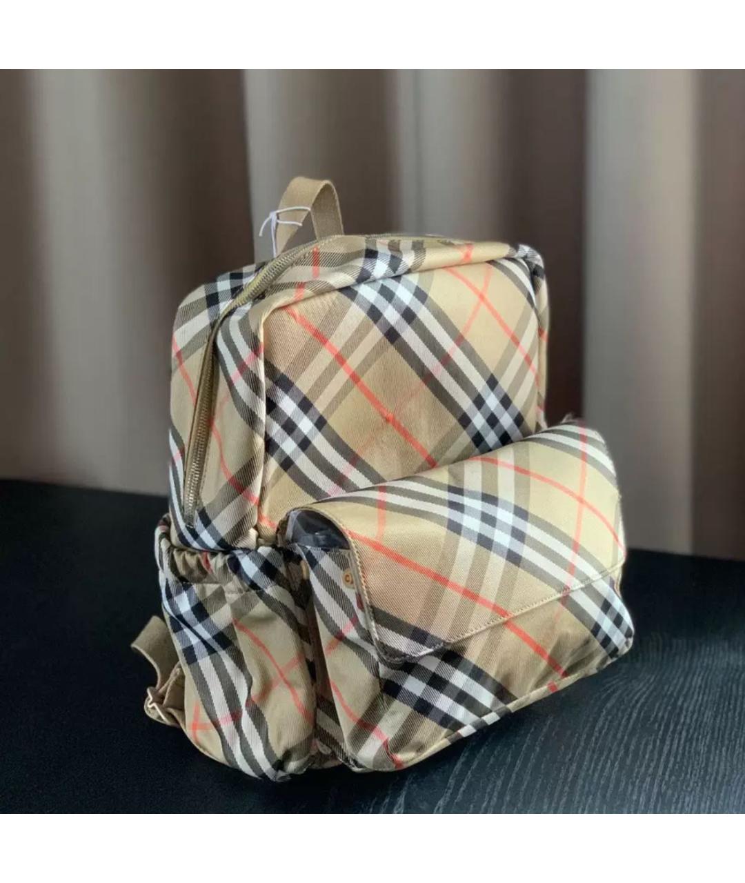 BURBERRY Бежевый рюкзак, фото 3