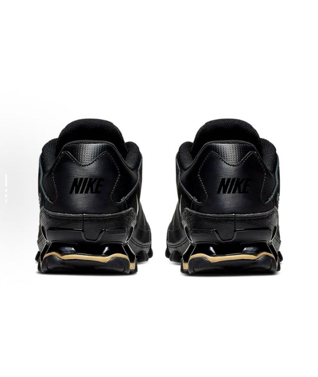 NIKE Черные текстильные низкие кроссовки / кеды, фото 5