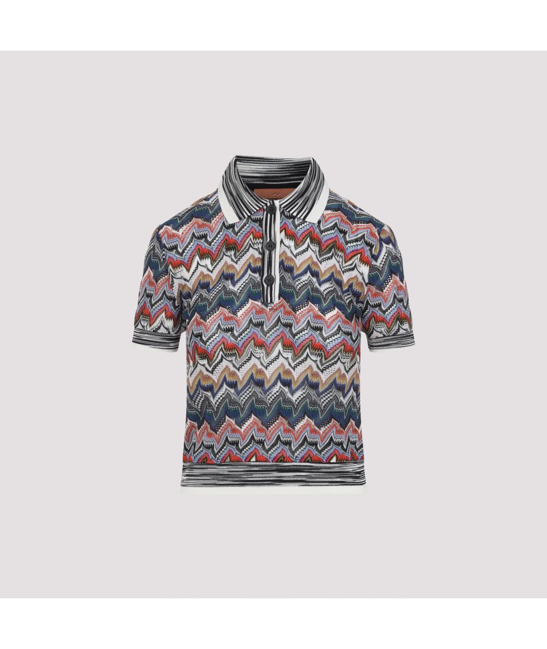 MISSONI Мульти вискозная футболка, фото 3