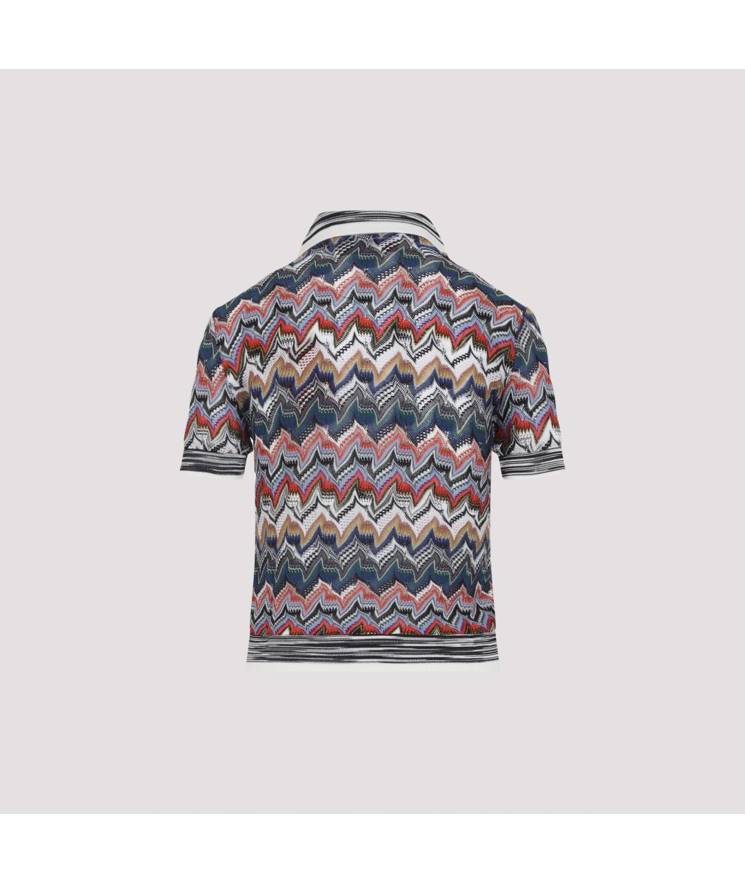MISSONI Мульти вискозная футболка, фото 2