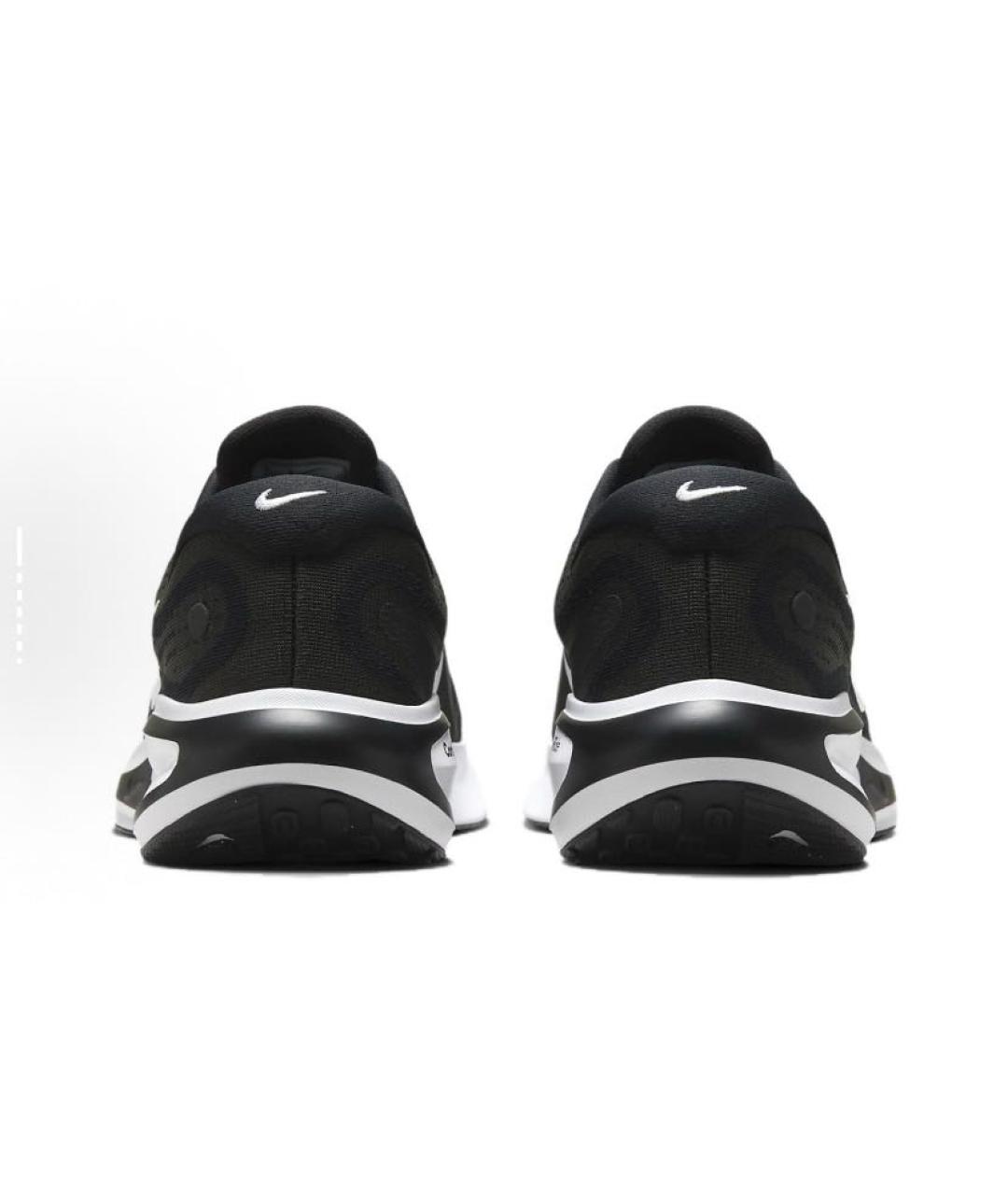 NIKE Черные текстильные низкие кроссовки / кеды, фото 6