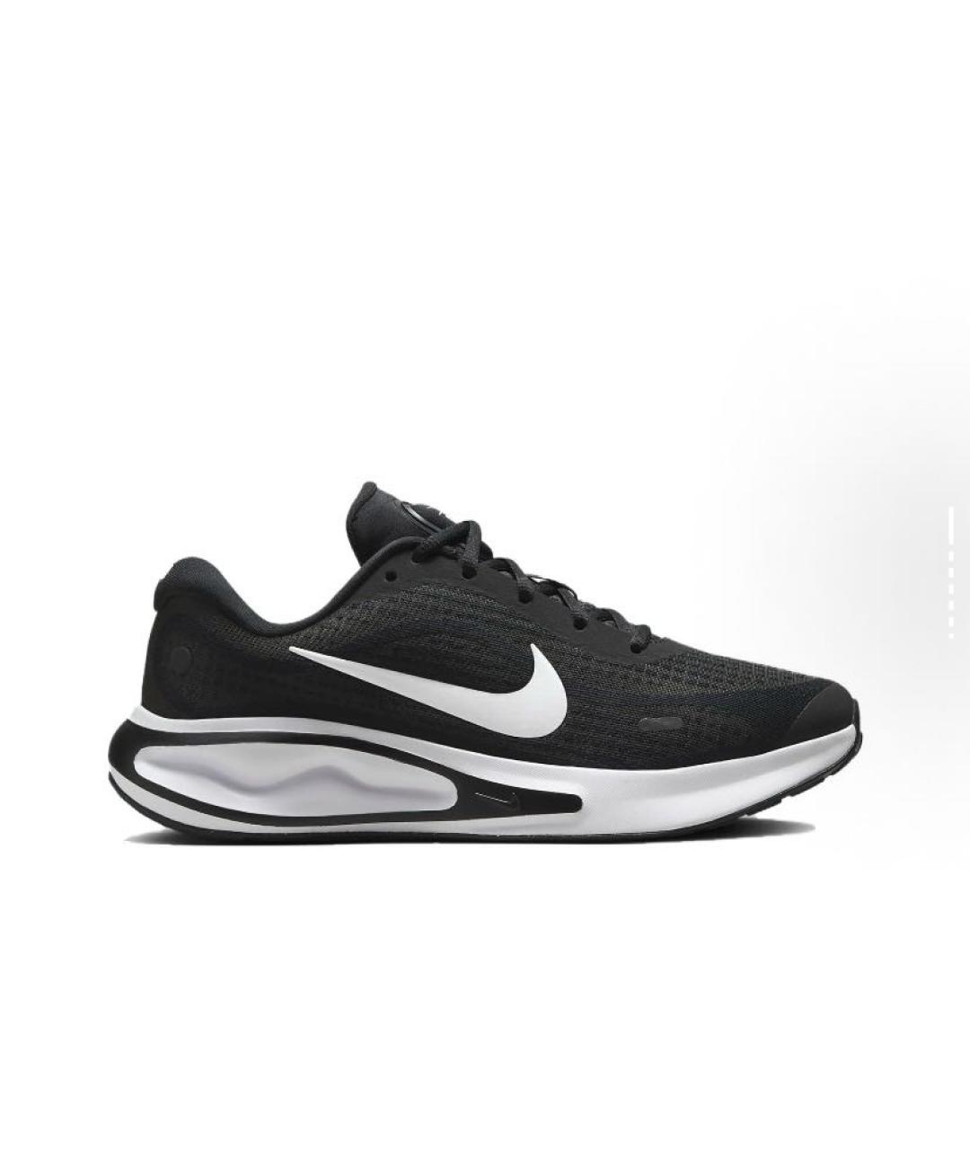 NIKE Черные текстильные низкие кроссовки / кеды, фото 8