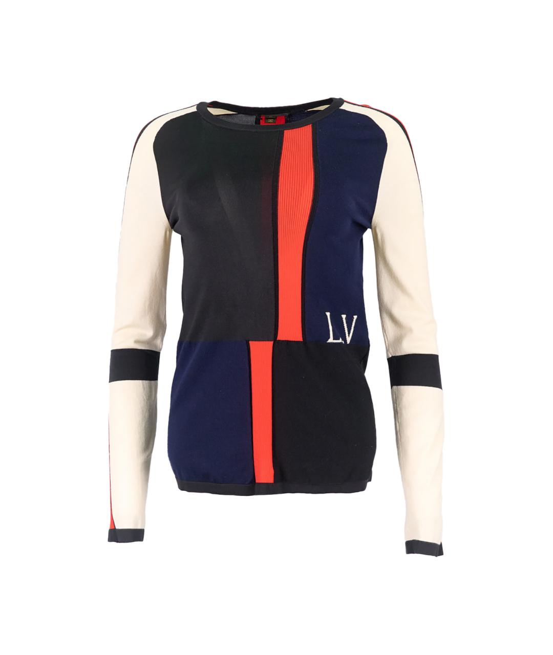 LOUIS VUITTON Мульти шерстяной джемпер / свитер, фото 1