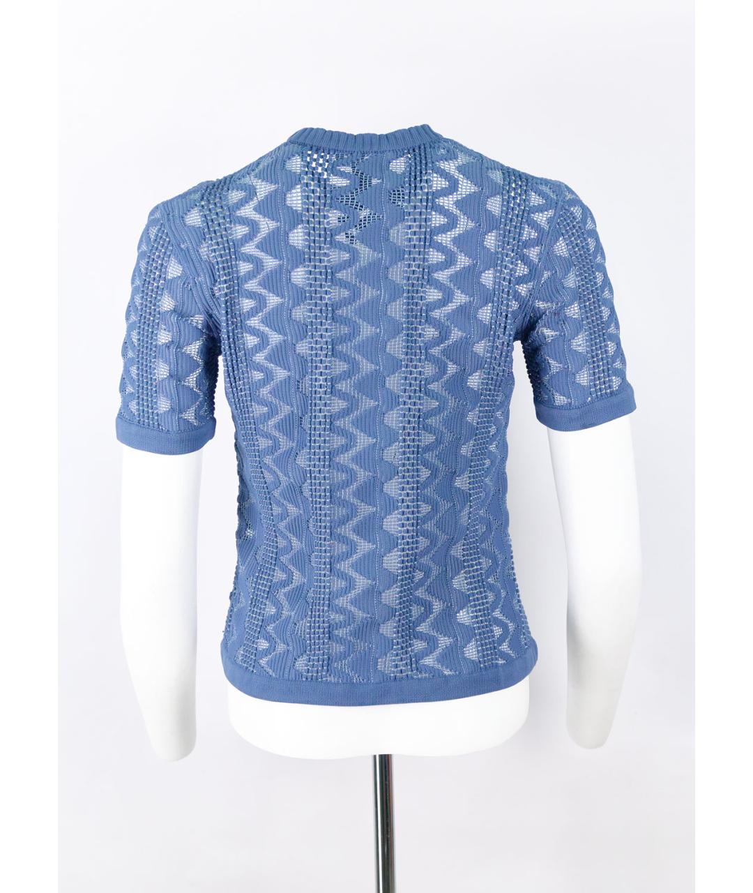 LOUIS VUITTON Синий джемпер / свитер, фото 2