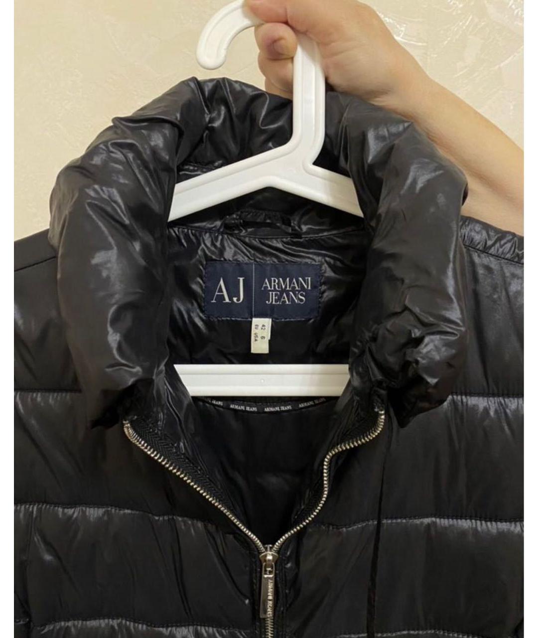 ARMANI JEANS Черная куртка, фото 3