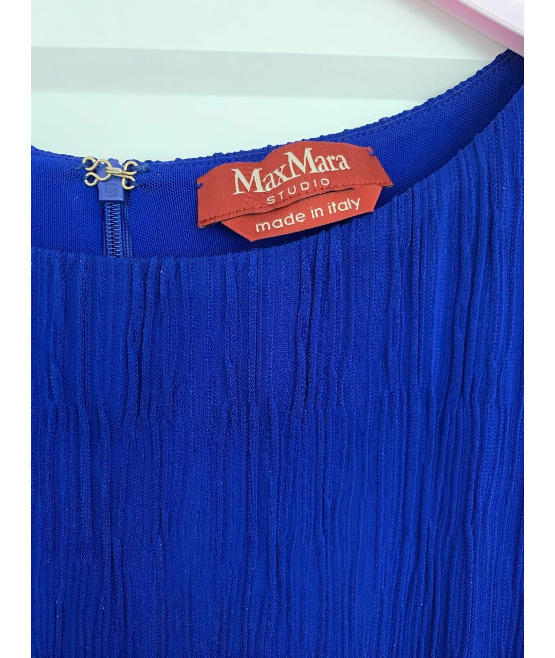 MAX MARA STUDIO Синее вечернее платье, фото 3