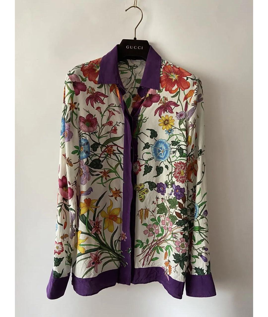 GUCCI Шелковая блузы, фото 9