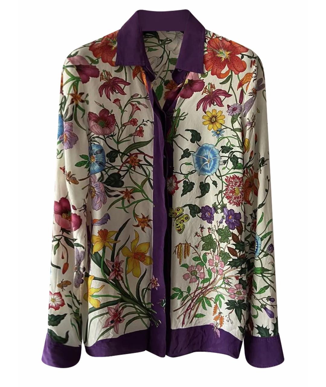 GUCCI Шелковая блузы, фото 1