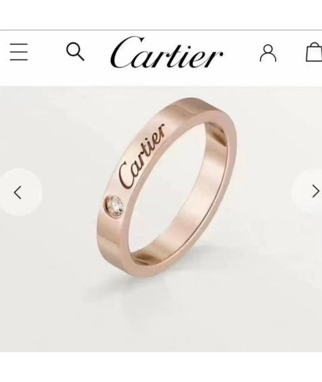 CARTIER Розовое кольцо из розового золота, фото 6