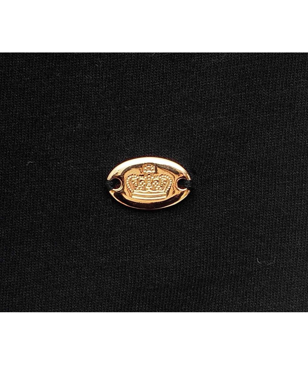 JUICY COUTURE Черное хлопковое повседневное платье, фото 4