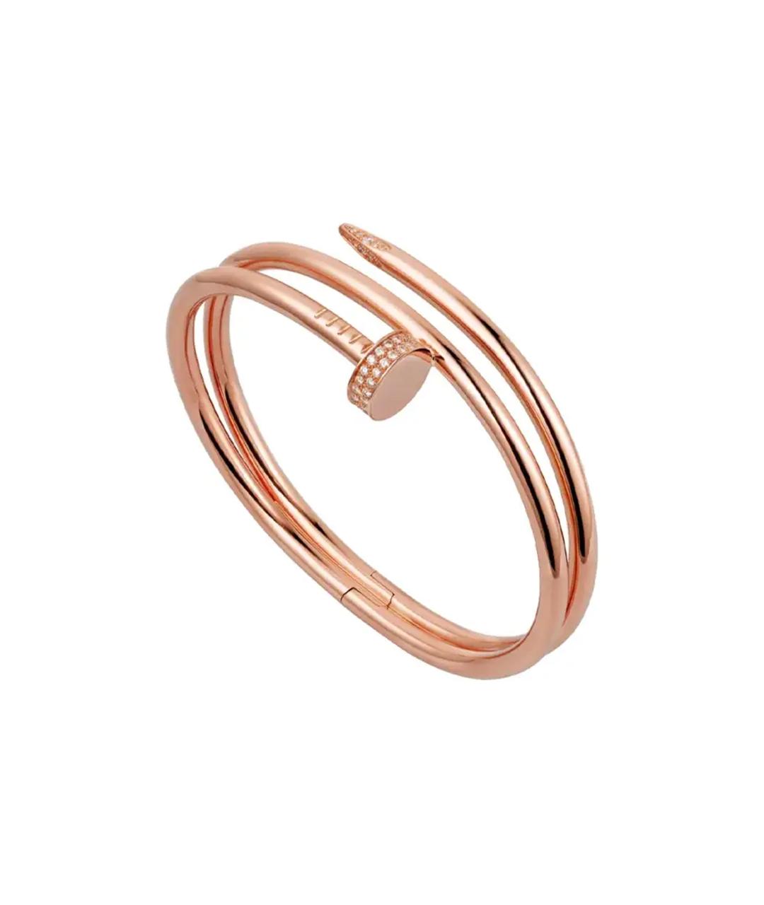 CARTIER Розовый браслет из розового золота, фото 5