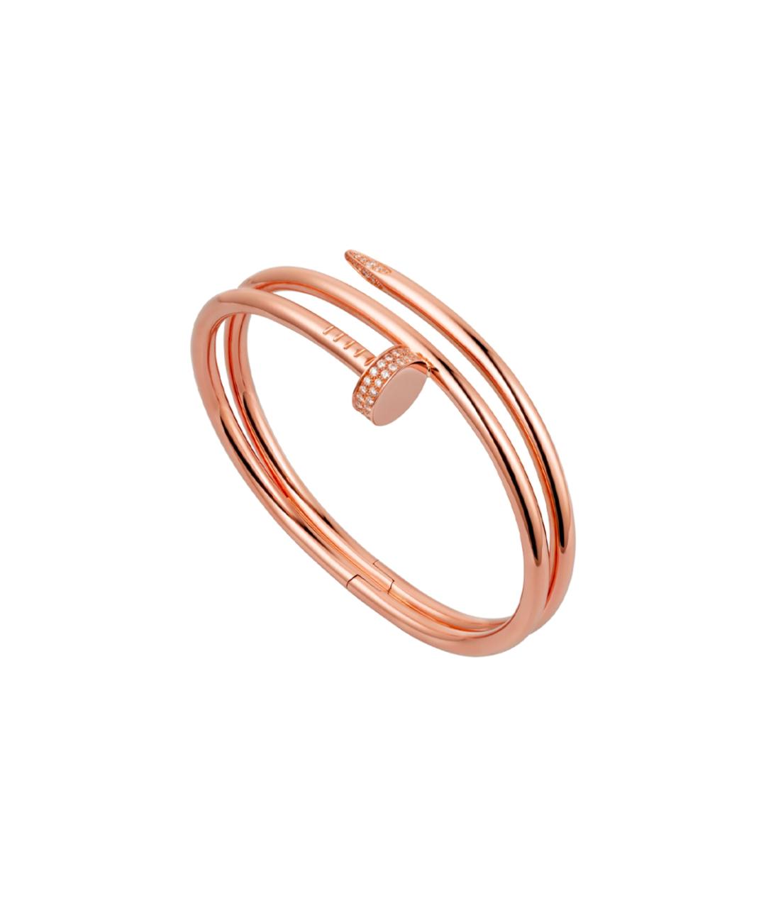 CARTIER Розовый браслет из розового золота, фото 1