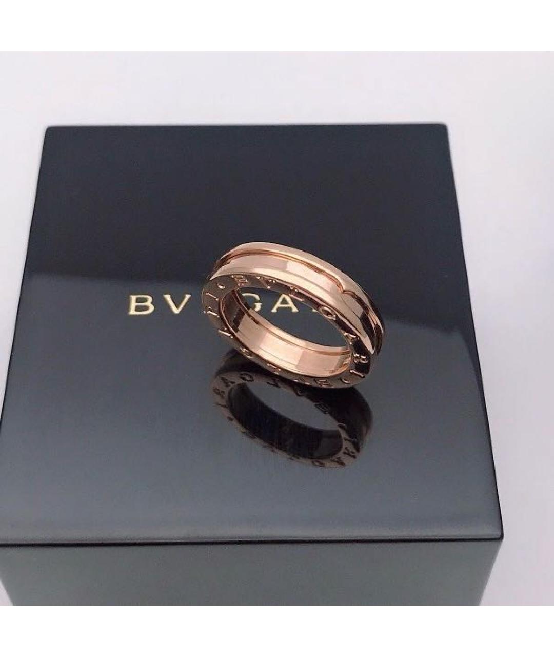 BVLGARI Розовое кольцо из розового золота, фото 6