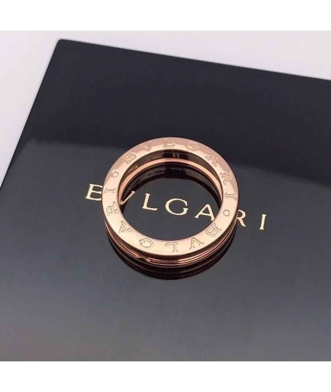 BVLGARI Розовое кольцо из розового золота, фото 5