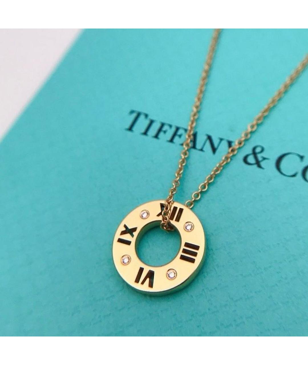 TIFFANY&CO Желтое колье из желтого золота, фото 2