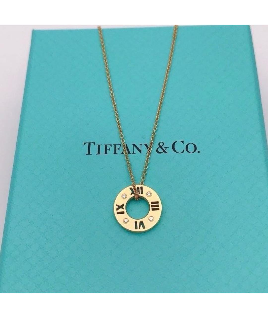 TIFFANY&CO Желтое колье из желтого золота, фото 5