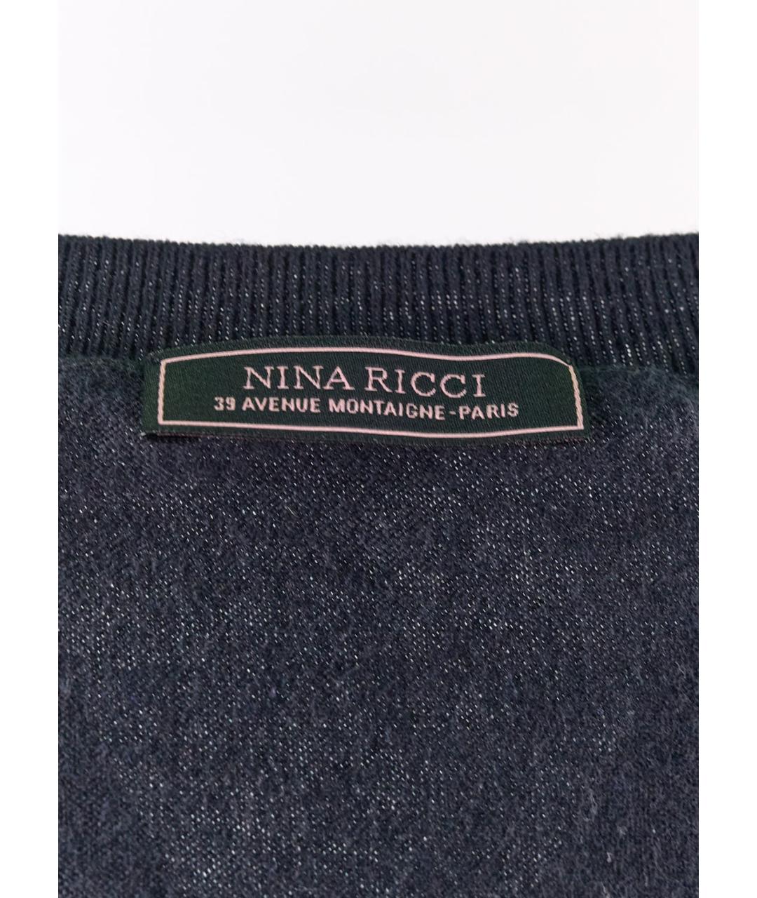 NINA RICCI Черная майка, фото 3