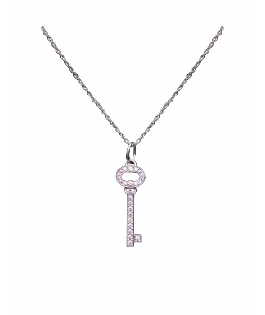 TIFFANY&CO Белое колье из белого золота, фото 1