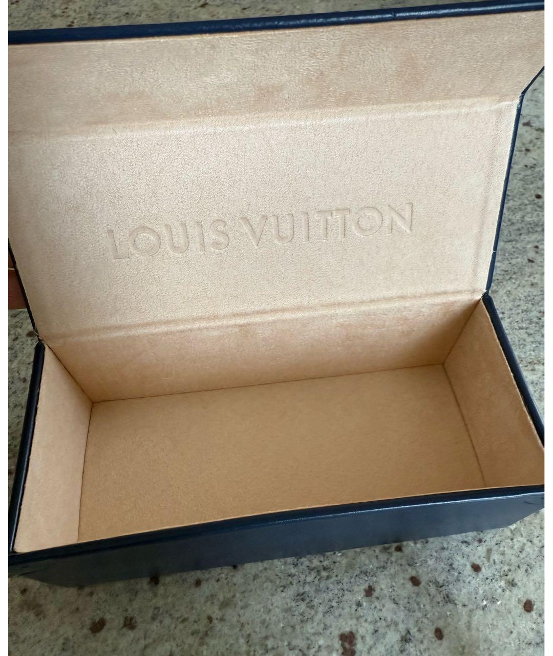 LOUIS VUITTON Черные пластиковые солнцезащитные очки, фото 6