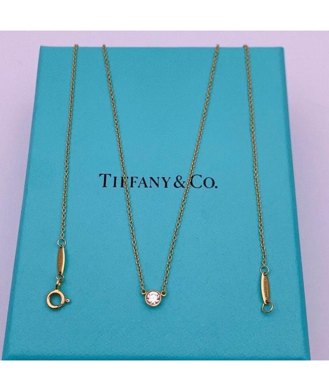 TIFFANY&CO Желтое колье из желтого золота, фото 5