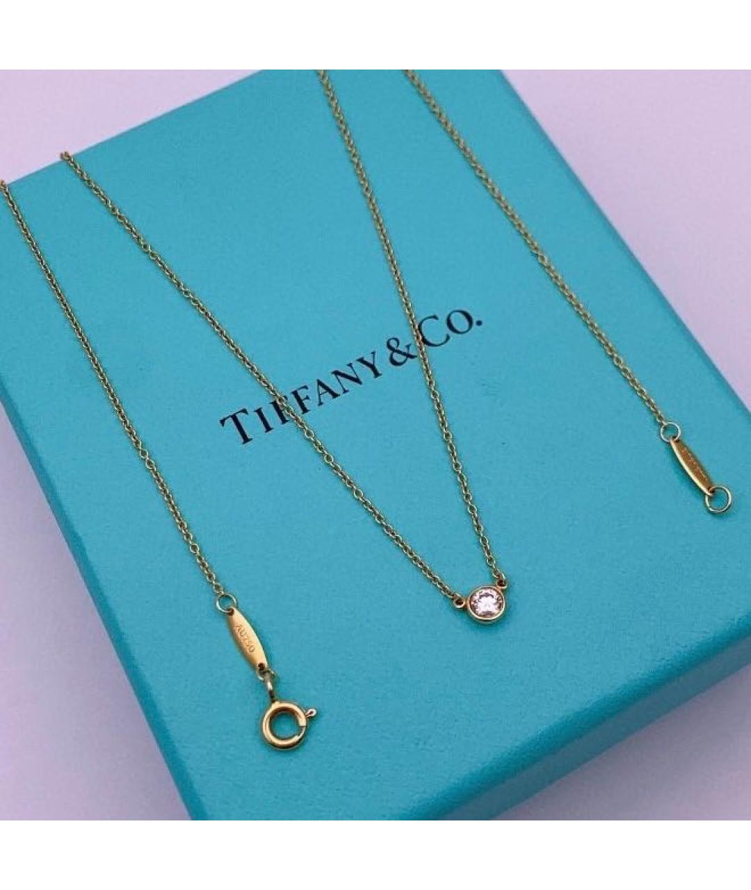 TIFFANY&CO Желтое колье из желтого золота, фото 3