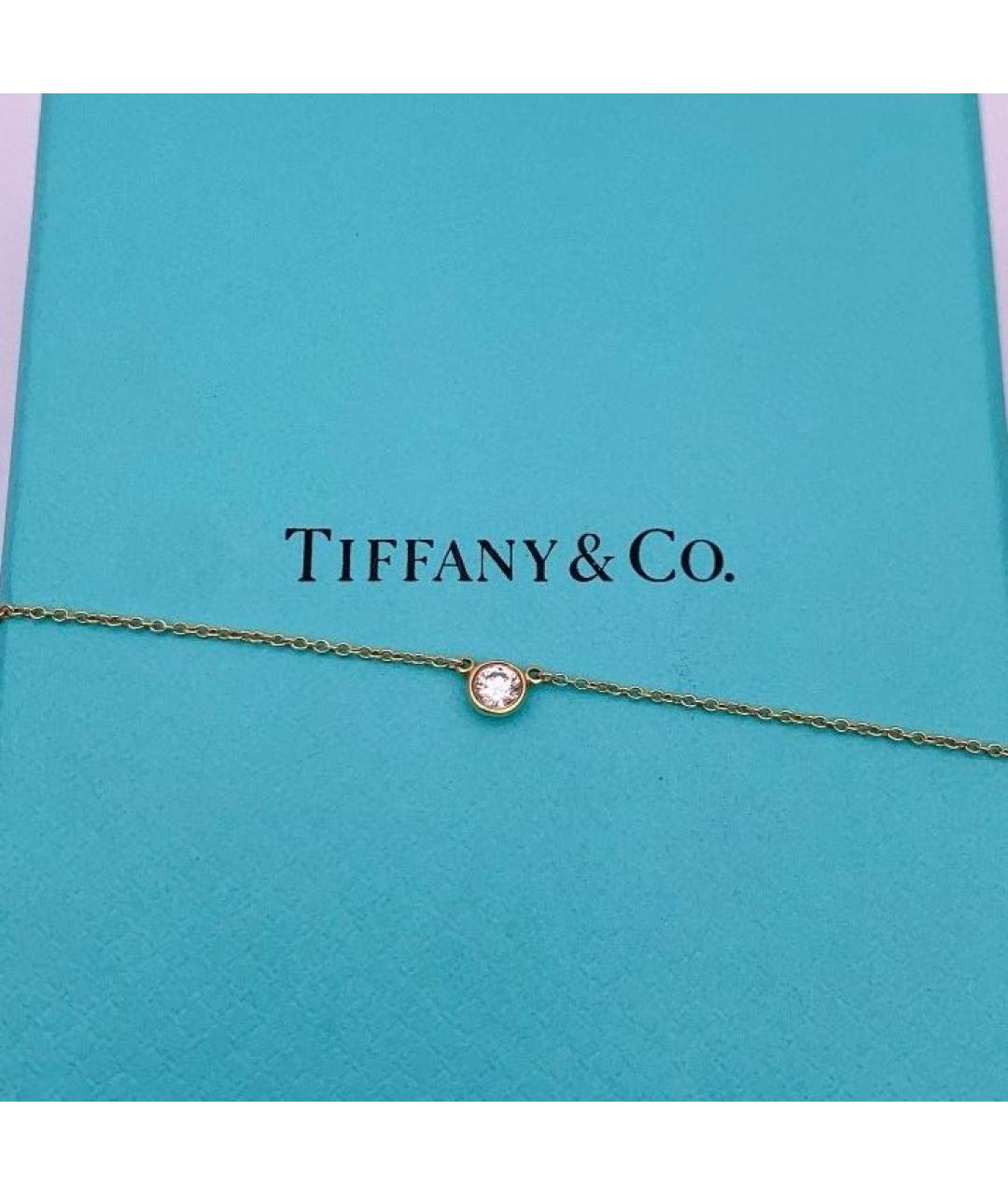TIFFANY&CO Желтое колье из желтого золота, фото 4